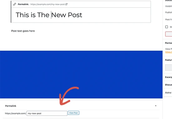 Creating a completely custom permalink for a post